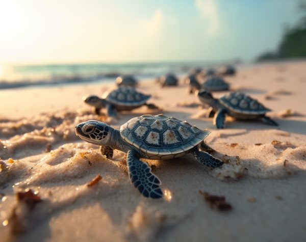 Coastal Relaxation and Turtle Watching